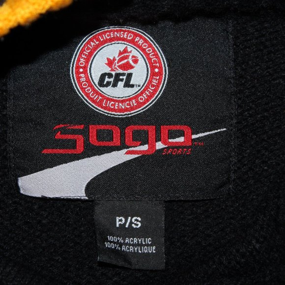 2005 CFL Hamilton Tigercats Sweater + BNWOT Hat - Picture 4 of 5